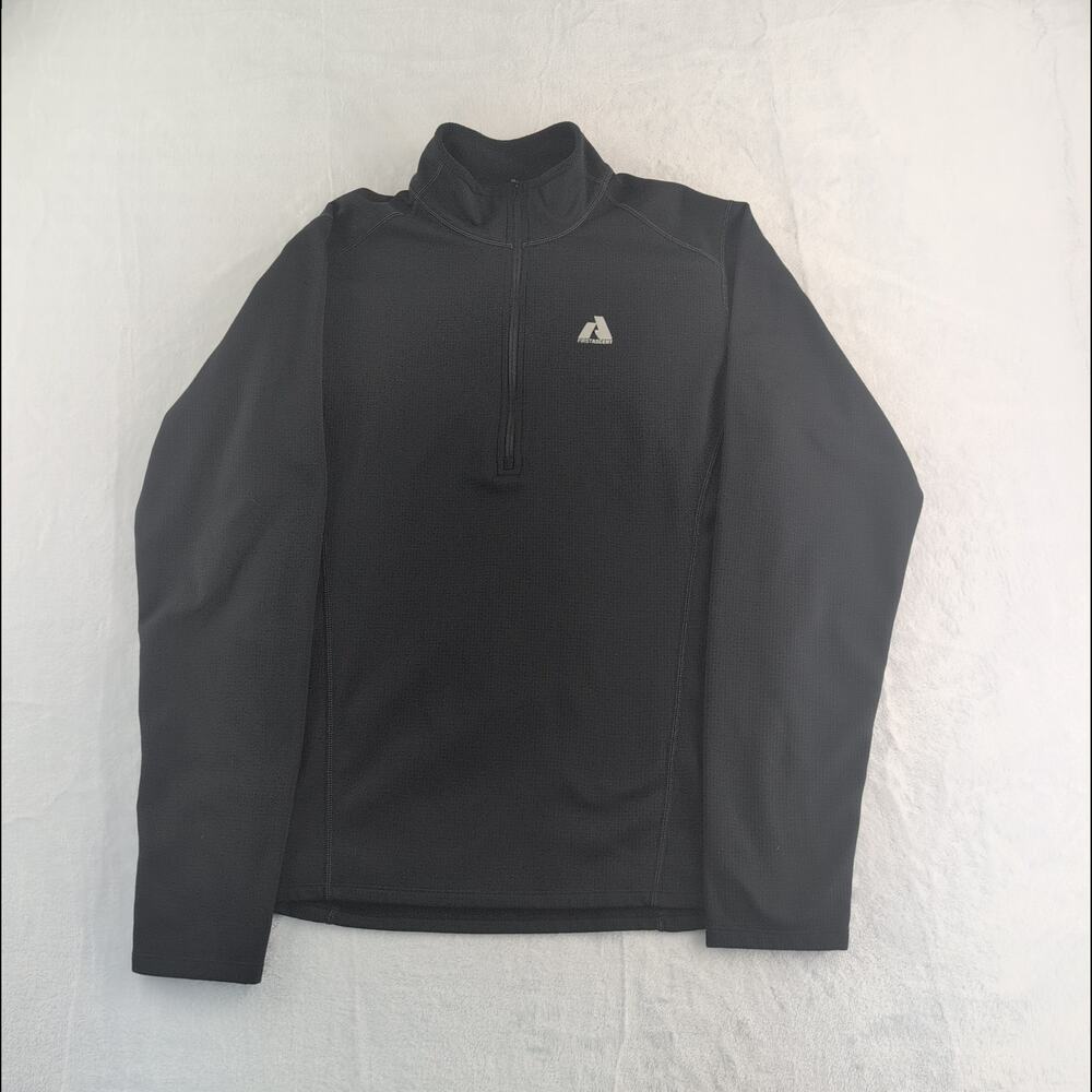Eddie Bauer First Ascent Quarter Zip Men's Large Tall Black